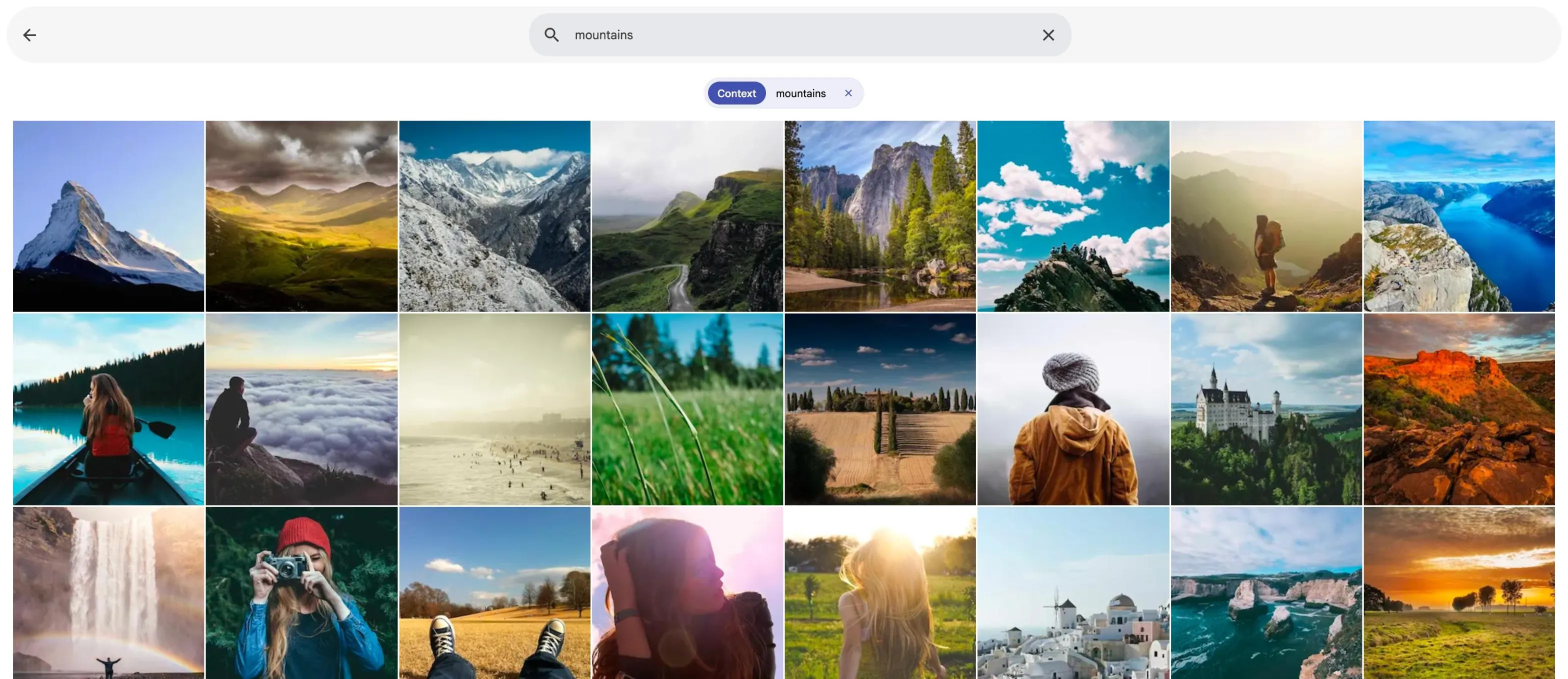 Hearth Photos search results for the word mountains
